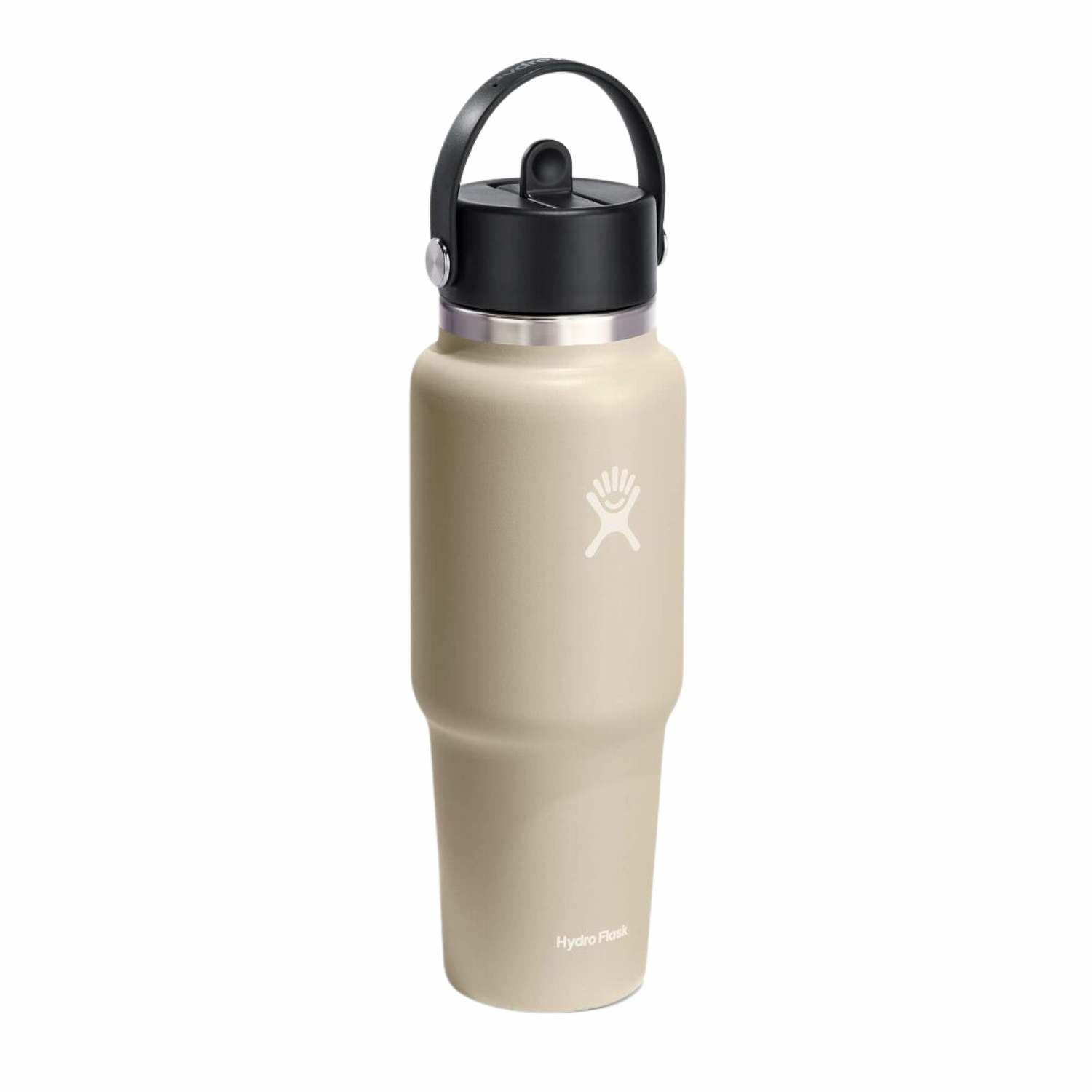 Wide Mouth Travel Bottle with Flex Straw Cap