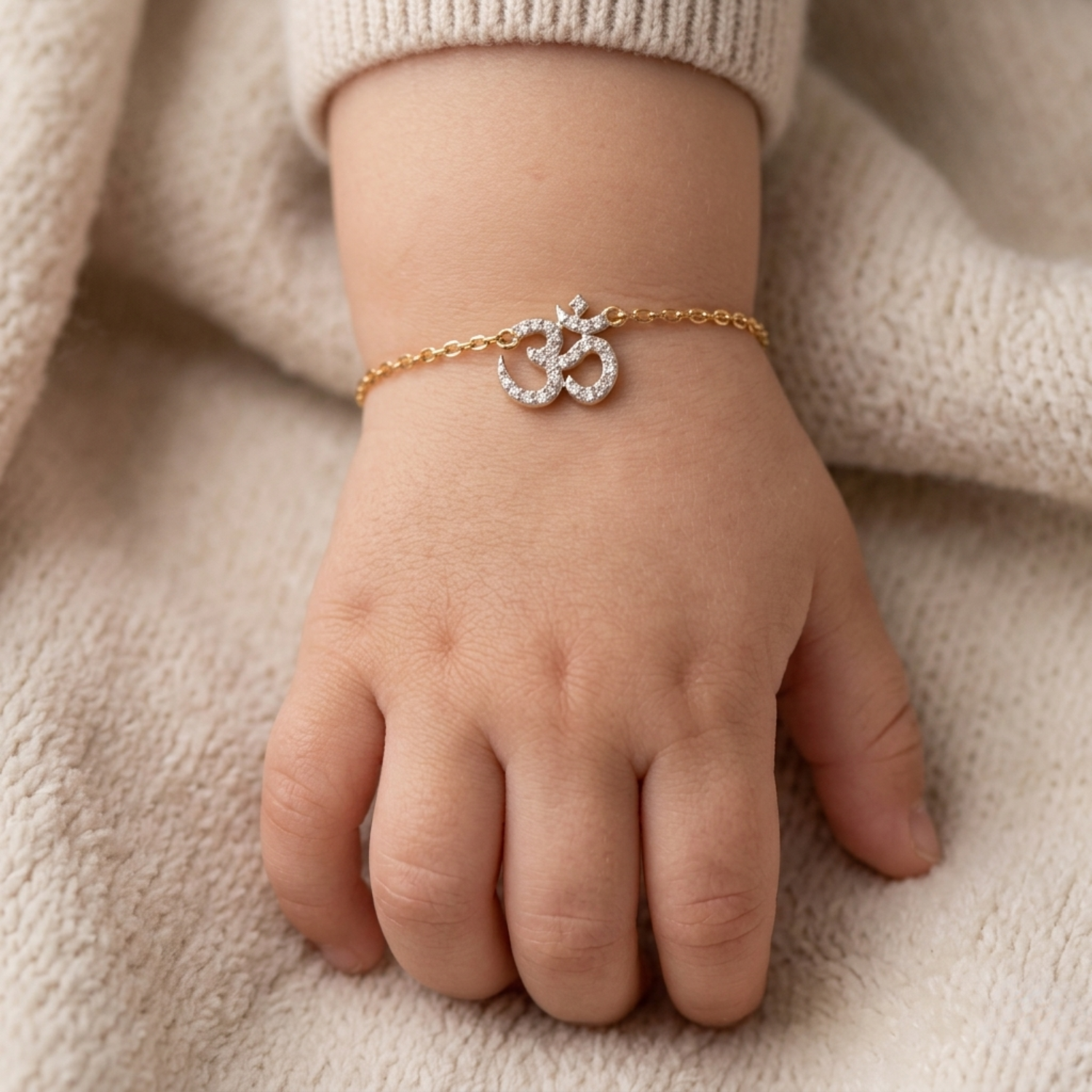 OM Keepsake Baby Bracelet
