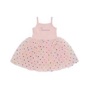 Pink Spot Dress