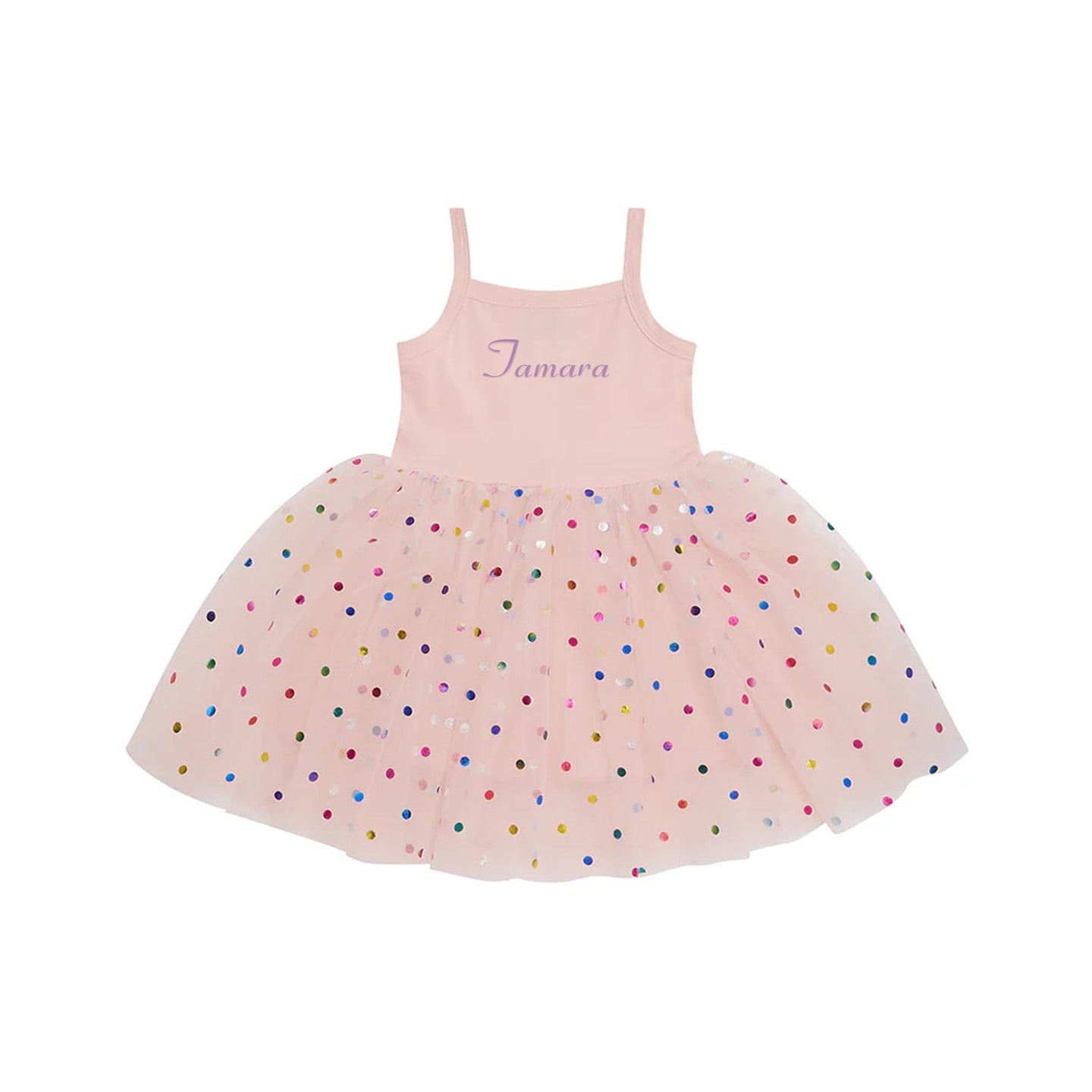 Pink Spot Dress