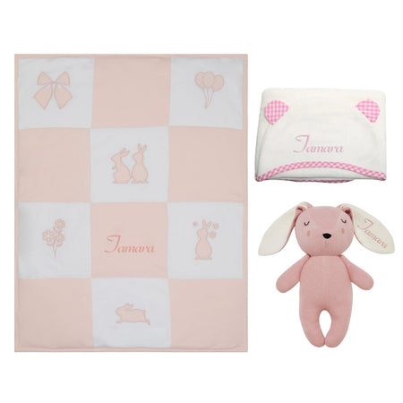 Snuggle & Cuddle Gift Set, Pink