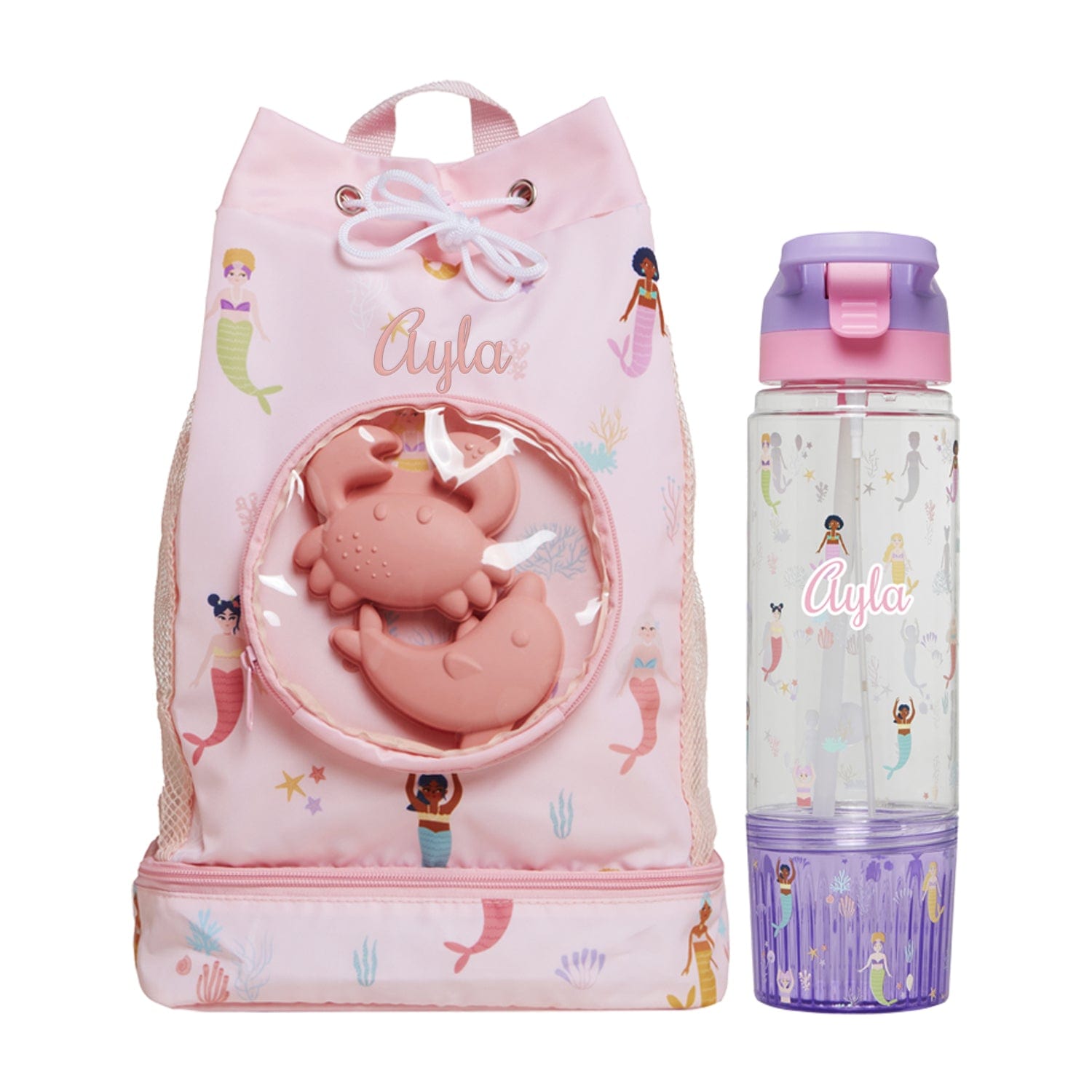 Mermaid Summer Fun 2-Pc Set