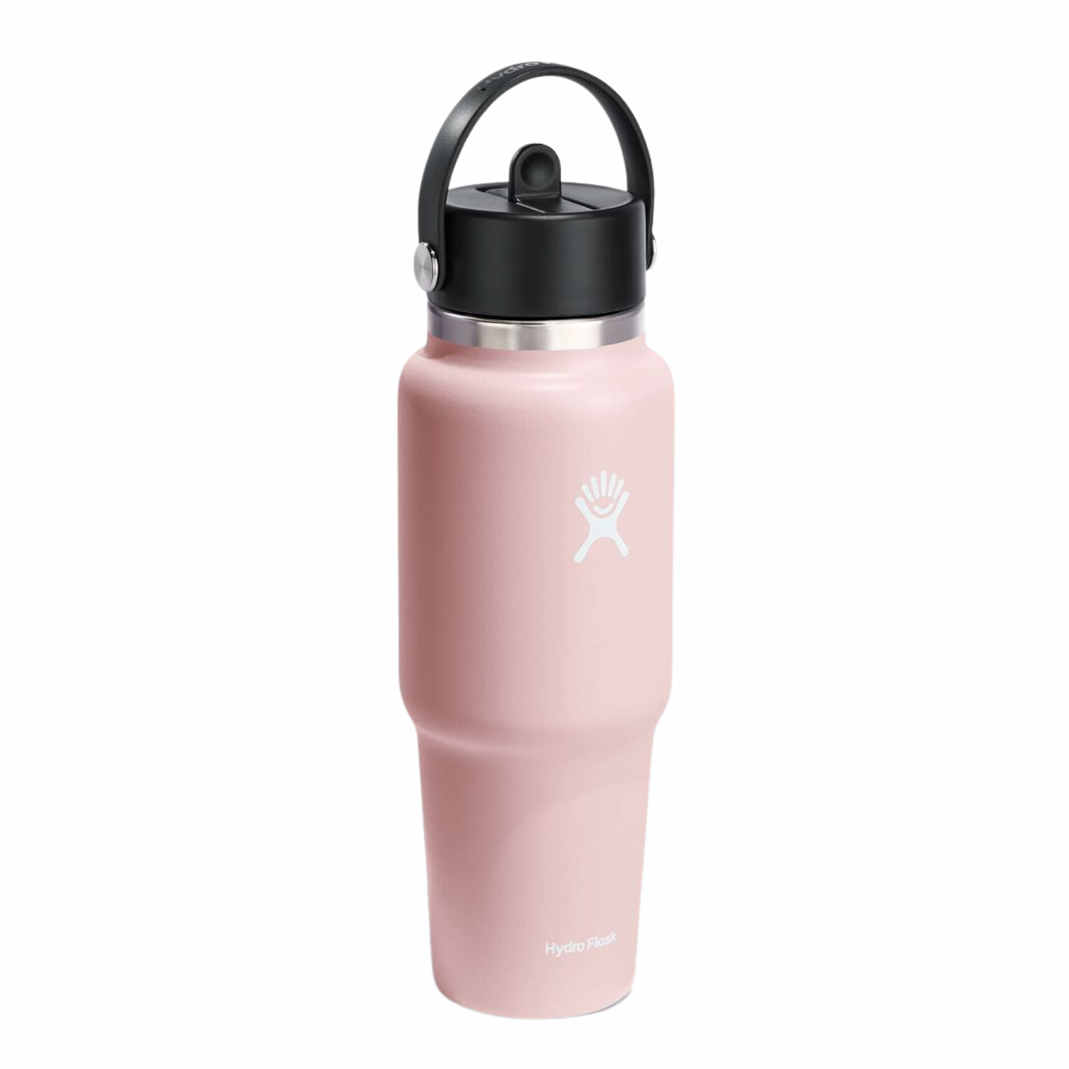 Wide Mouth Travel Bottle with Flex Straw Cap