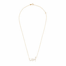 Load image into Gallery viewer, Single Name Gold Necklace
