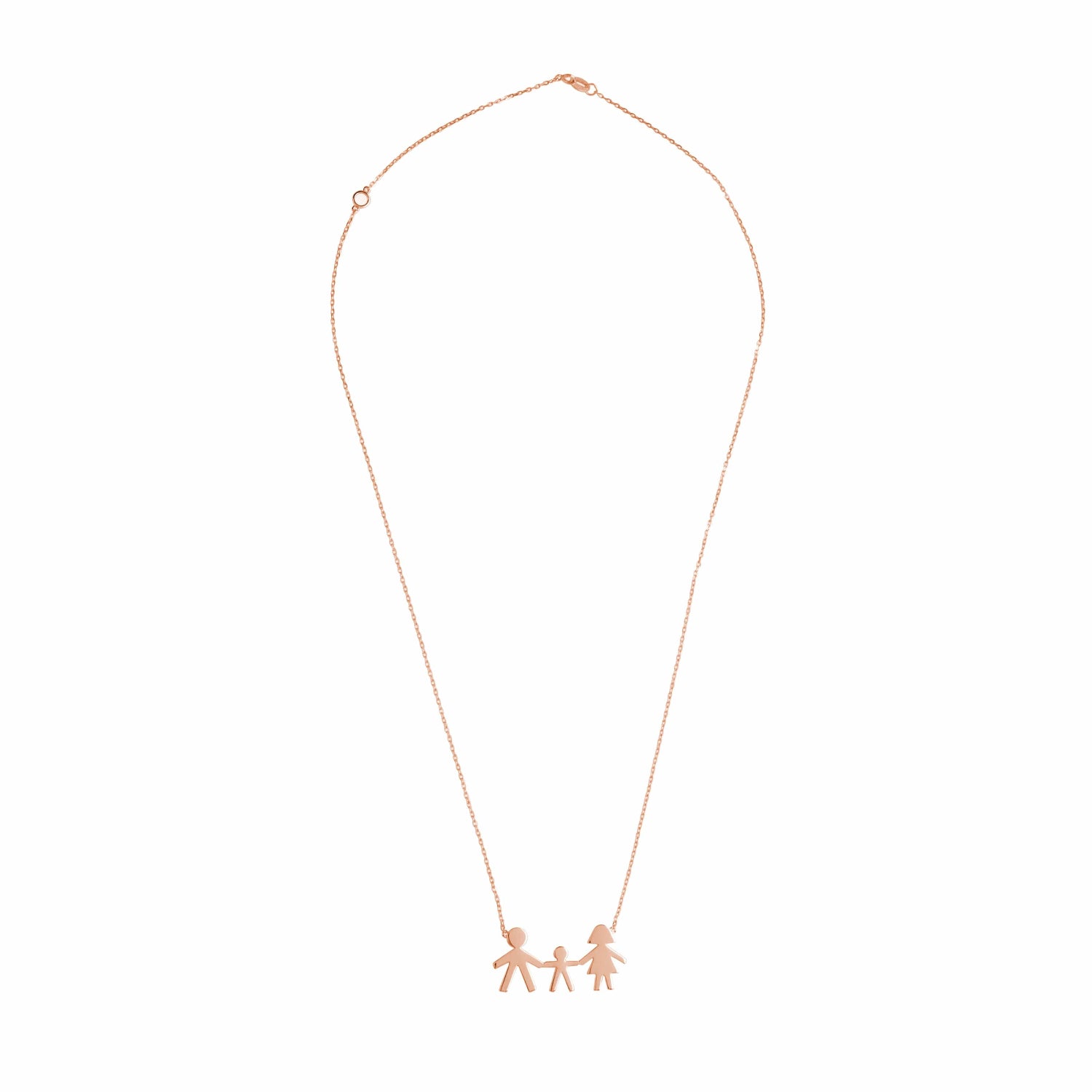 Family of Three Necklace