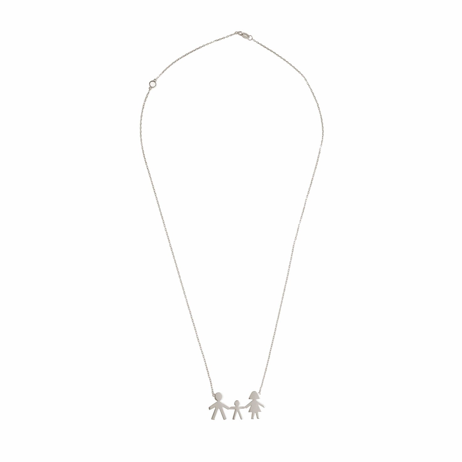 Family of Three Necklace