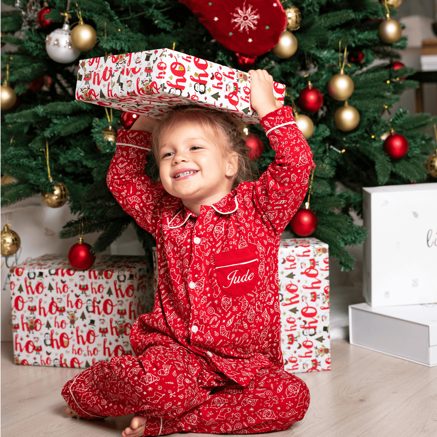 Personalised Christmas Kids Pyjama