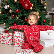 Load image into Gallery viewer, Personalised Christmas Kids Pyjama
