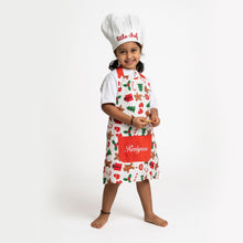 Load image into Gallery viewer, Kids Christmas Apron with Hat
