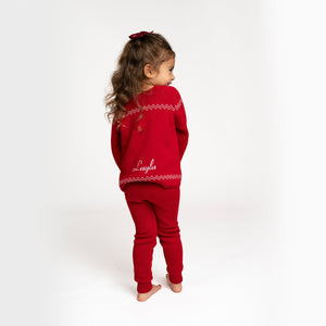 Snowman Kids Knit Set