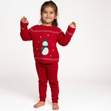 Load image into Gallery viewer, Snowman Kids Knit Set
