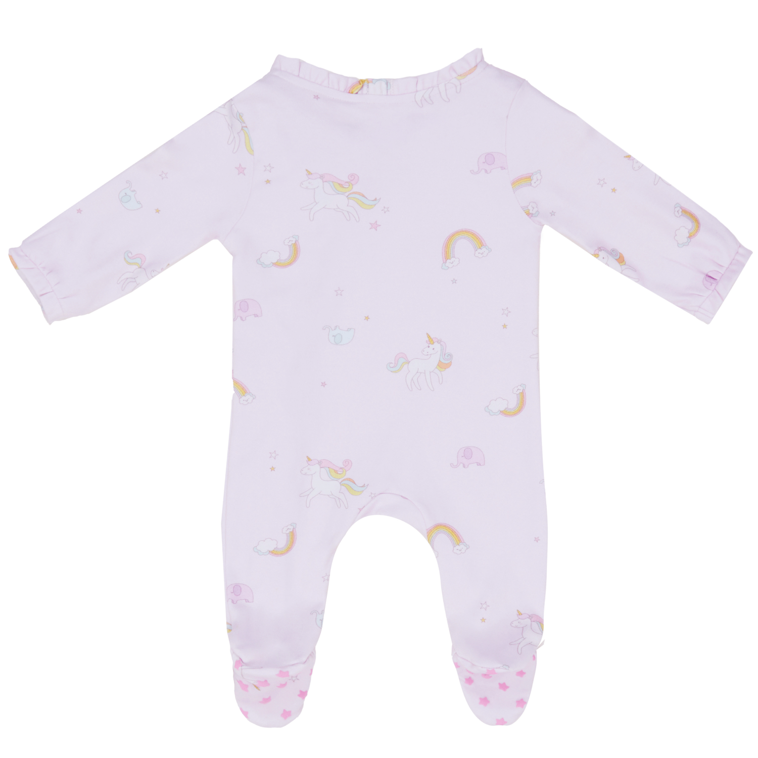 Unicorn Printed Baby Sleepsuit
