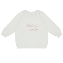 Load image into Gallery viewer, Dear Santa, I Can Explain Knit Sweater
